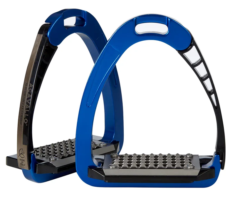 Acavallo Arena AluPro Stirrup in Blue